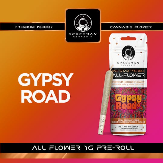 Spaceman Cannabis - Spaceman - 1g All Flower Pre-Roll - Gypsy Road - 1