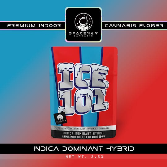 Spaceman Cannabis - Spaceman - 3.5g Flower - Ice 101 - 1