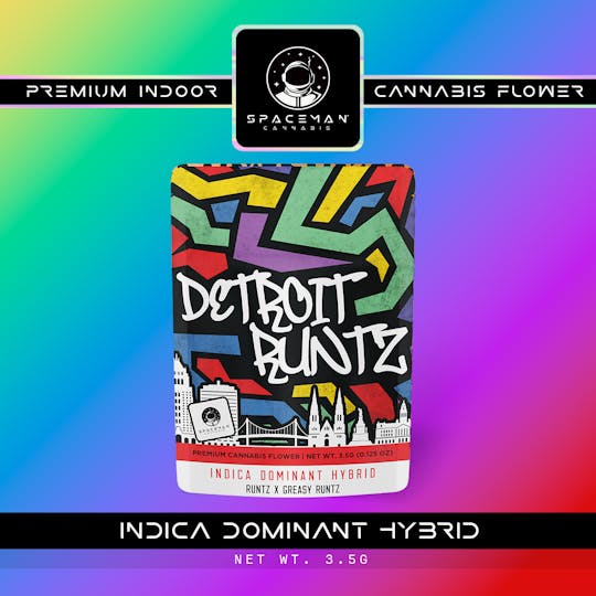 Spaceman Cannabis - Spaceman - 3.5g Flower - Detroit Runtz - 1