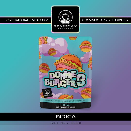Spaceman Cannabis - Spaceman - 3.5g Flower - Donnie Burger #3 - 1