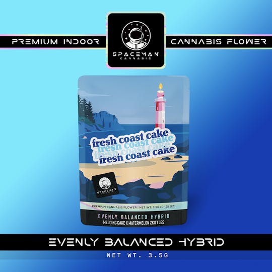 Spaceman Cannabis - Spaceman - 3.5g Flower - Fresh Coast Cake - 1