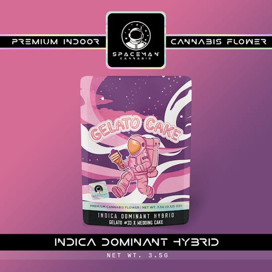 Spaceman Cannabis - Spaceman - 3.5g Flower - Gelato Cake - 1
