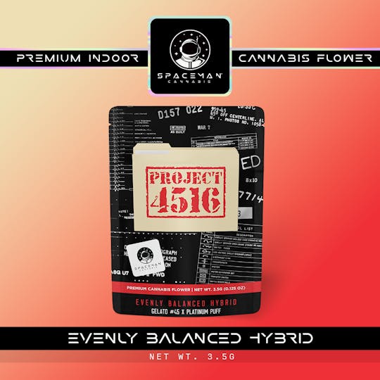 Spaceman Cannabis - Spaceman - 3.5g Flower - Project 4516 - 1