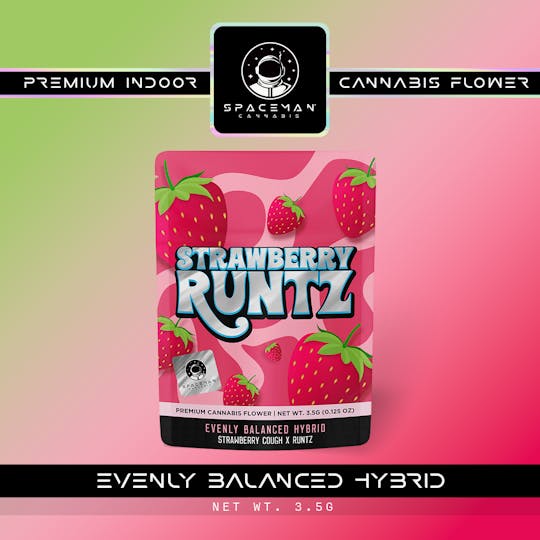 Spaceman Cannabis - Spaceman - 3.5g Flower - Strawberry Runtz - 1