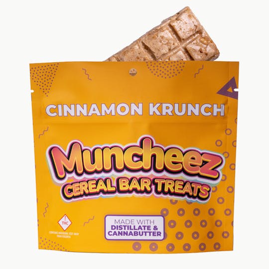 Muncheez - MED Muncheez | Cinnamon Krunch Cereal Bar | 1000mg - 1