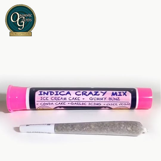 Organic Goods - Organic Goods Pre-Roll Indica Crazy Mix 1.4 G - 1
