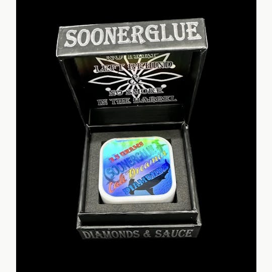 Sooner Glue - 3.5g Cali Dreaming Diamonds & Sauce - 1