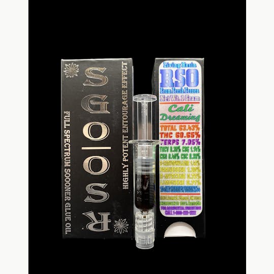 Sooner Glue - Cali Dreaming RSO Oil - 1