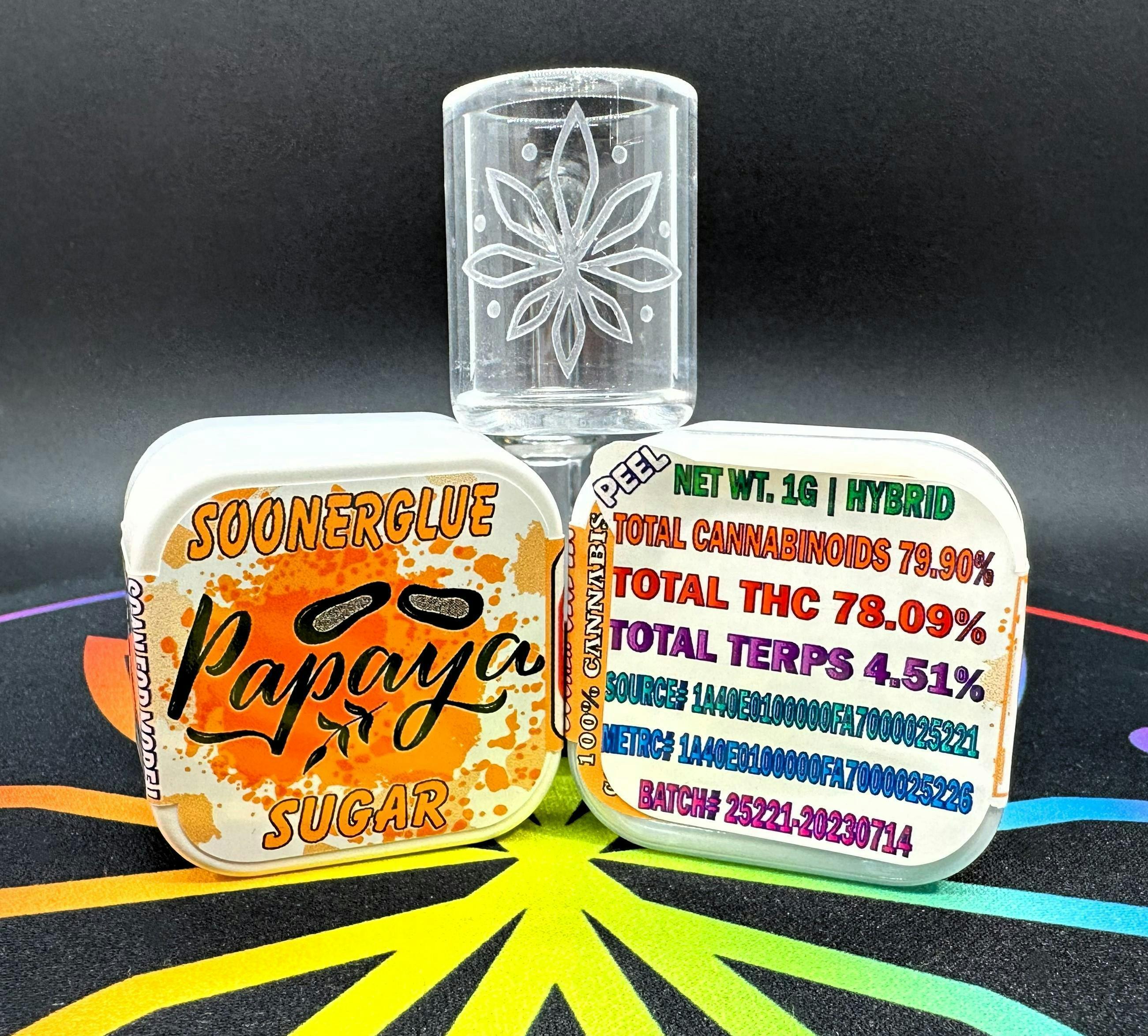 Sooner Glue - 1g Papaya Sugar - 1