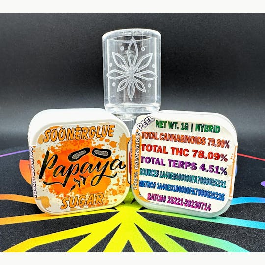 Sooner Glue - 1g Papaya Sugar - 1
