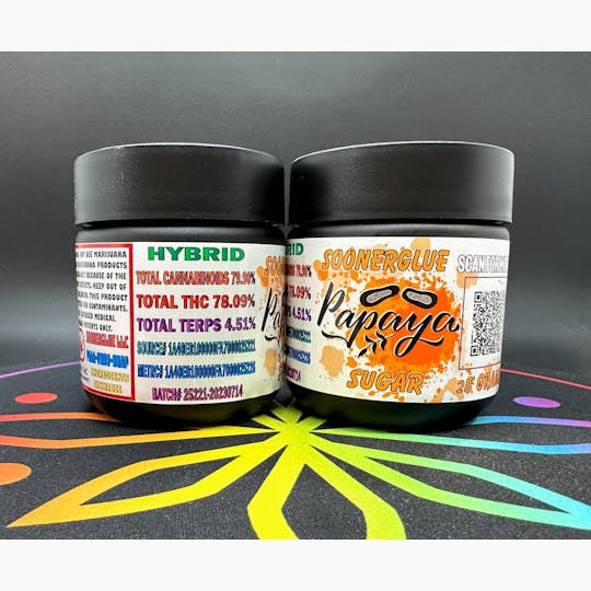 Sooner Glue - 28g Papaya Premium Sugar - 1