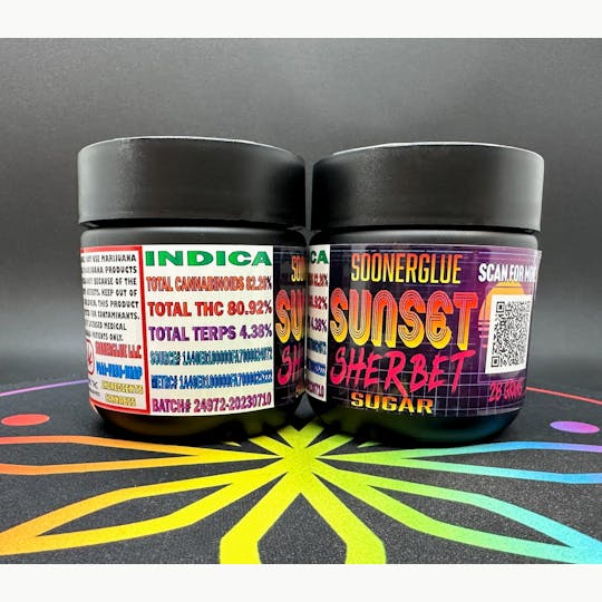 Sooner Glue - 28g Sunset Sherbert Premium Sugar - 1