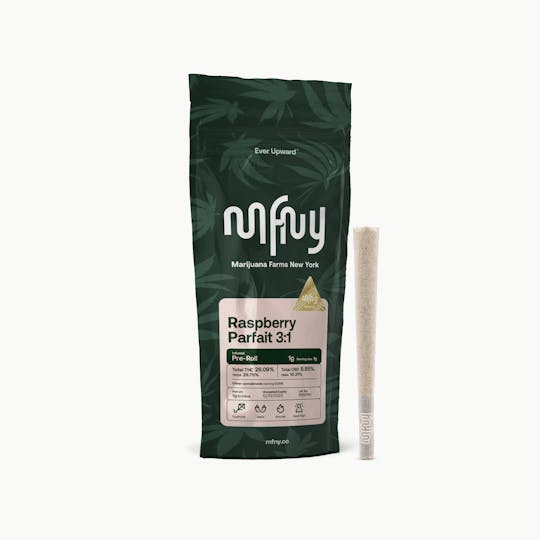 MFNY - 3:1 Raspberry Parfait Infused Pre-roll | 1g - 1