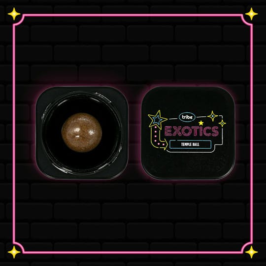 Tribe - Exotics - Bigfoot Glue - Temple Ball - Live Bubble Hash - 1g - 1