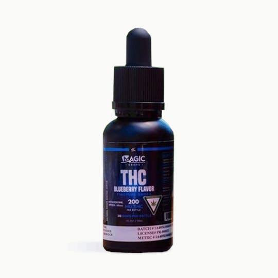 Magic Cannabis - MAGIC DROPS BLUEBERRY TINCTURE 200MG REC - 1