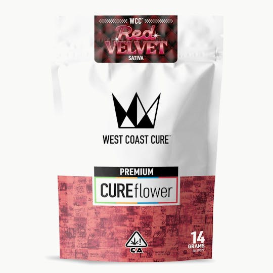 West Coast Cure - Red Velvet - 14G Premium Flower - 1