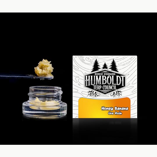 Humboldt Terp Council - Humboldt Terp Council | Live Rosin Honey Banana 1g - 1
