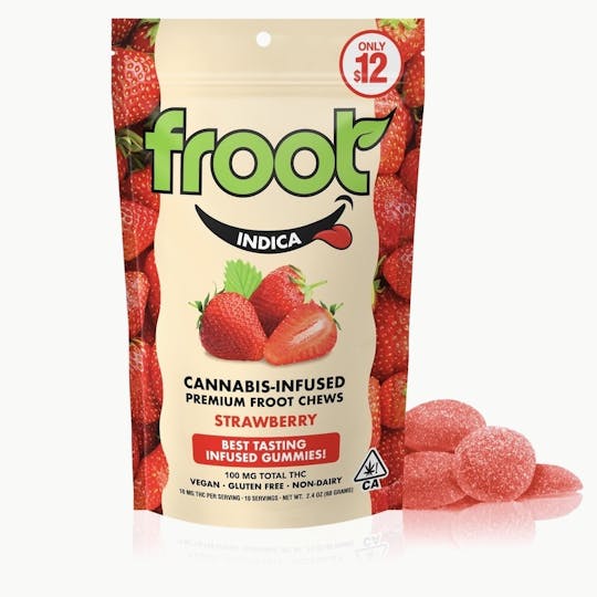 Froot - Froot Strawberry Gummies - 100mg - 1