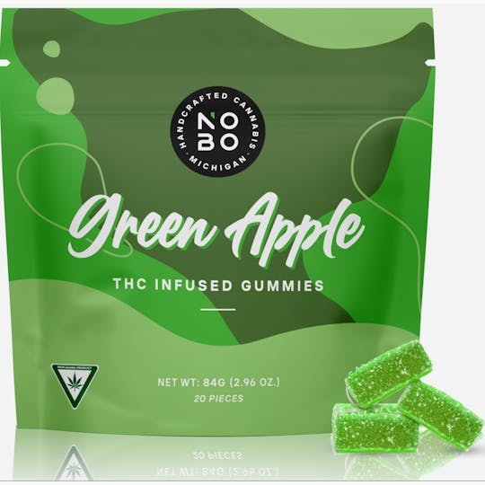 NOBO - NOBO | Green Apple | Gummies | 200mg 20pk - 1