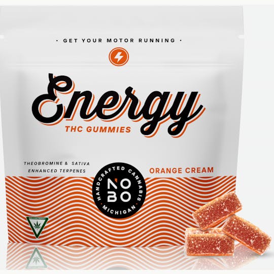 NOBO - NOBO | Orange Cream - Energy | Gummies | 200mg 10pk - 1