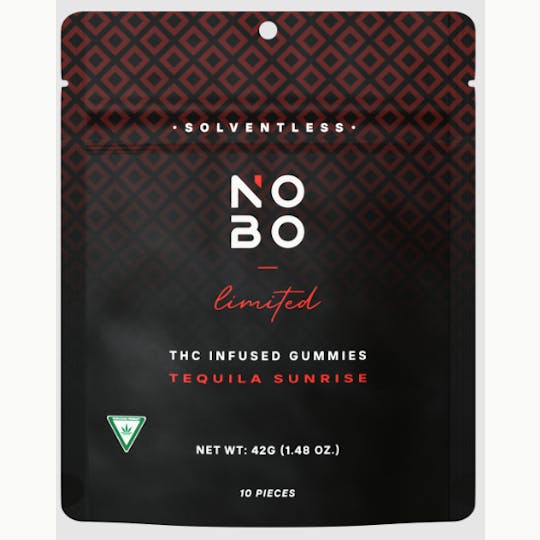 NOBO - NOBO | Tequila Sunrise | Solventless Gummies | 100mg - 1