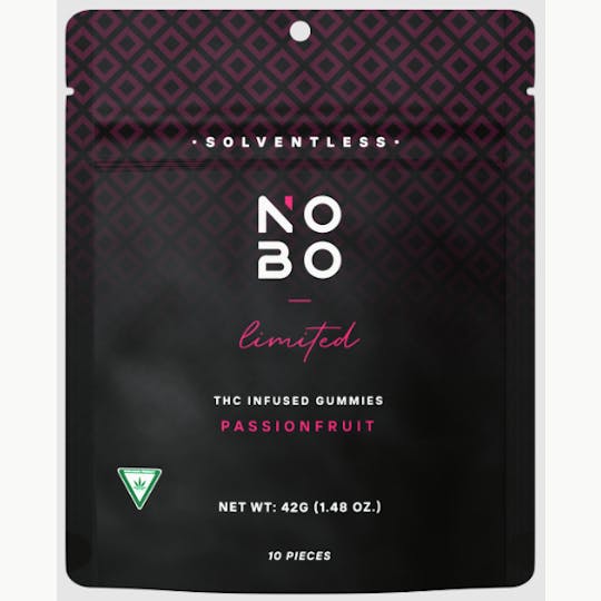 NOBO - NOBO | Passion Fruit | Solventless Gummies | 100mg - 1