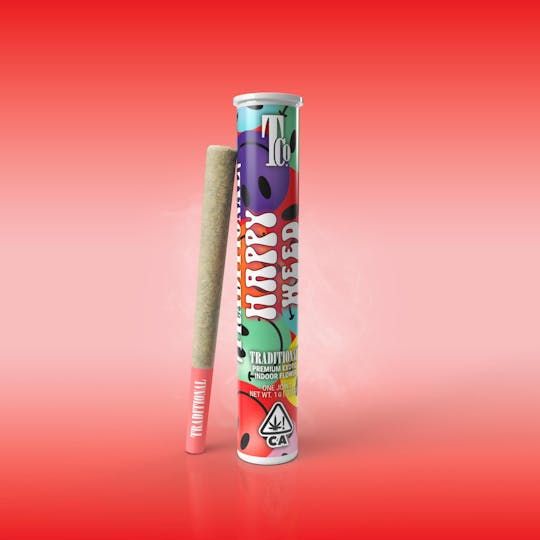 Traditional - Traditional - Happy Weed Pre-Roll 1g - 1