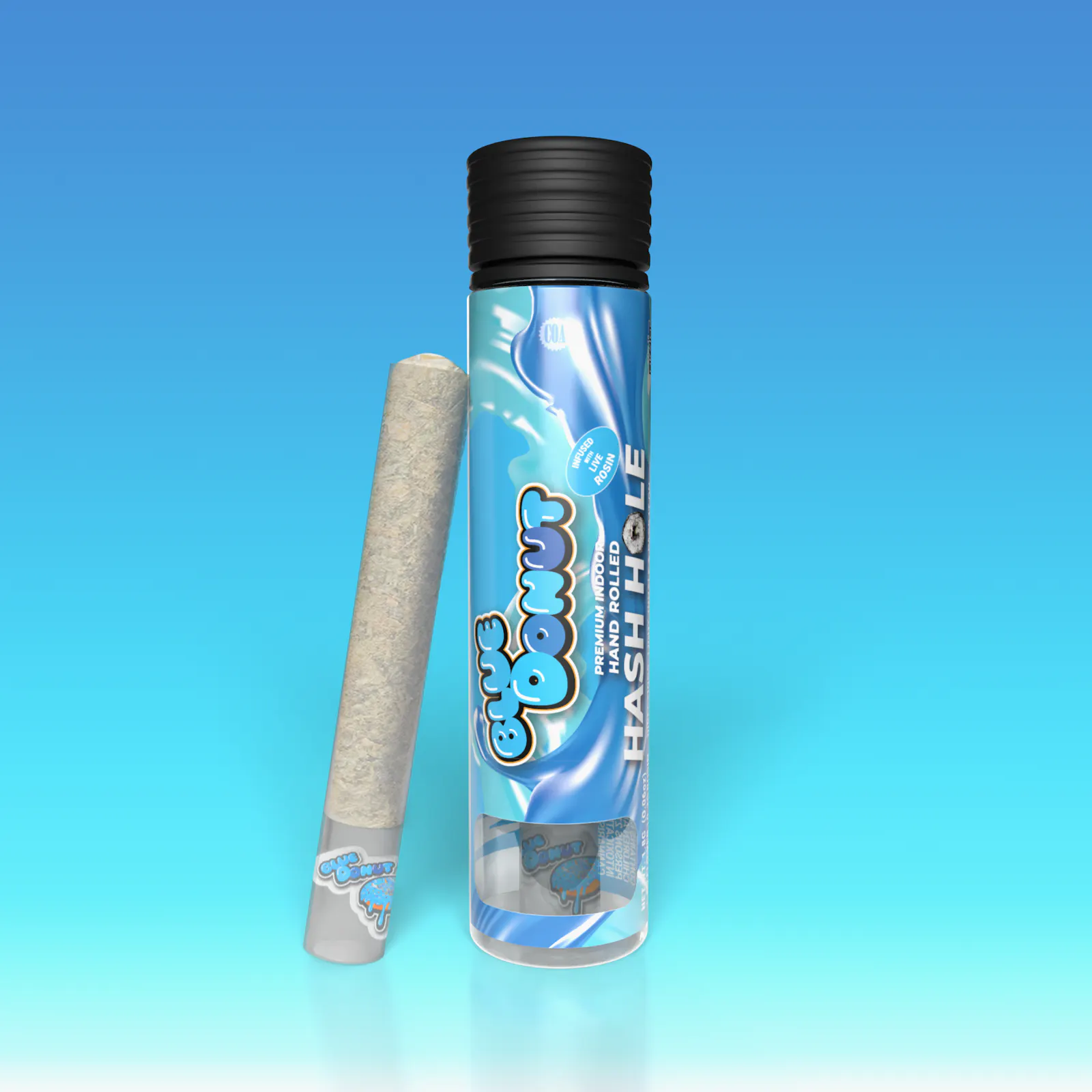 Traditional - Blue Donut Hash Hole 1.8g