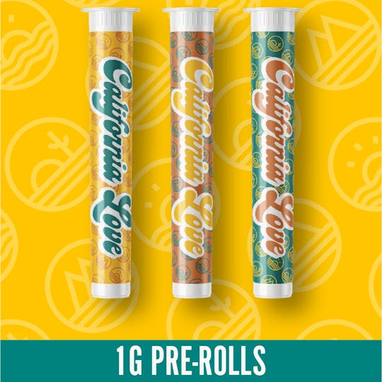 California Love - Pre Roll | Smackerz | Indica 1g - 1