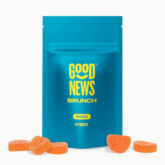 Good News - Good News Brunch Orange Gummies 200mg (20ct) - 1