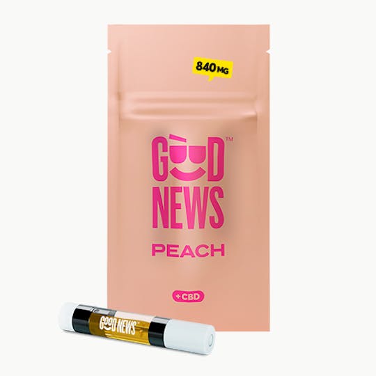Good News - Good News Peach + CBD 1:2 Cartridge 840mg - 1