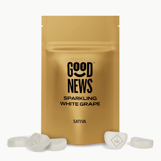 Good News - Good News Sparkling White Grape Gummies 110mg (10ct) - 1