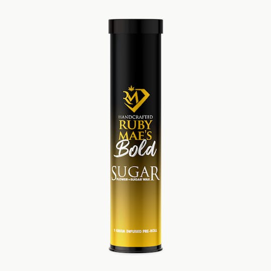 Ruby Mae's - Bold SUGAR | Sativa | 1g Infused Preroll | Florida Sunshine - 1