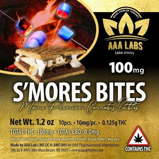 AAA Pharms - S'mores Bites - 100mg - 1