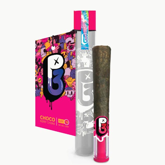 P3 - Choco Berry Chunk Infused Joint | 1g - co - 1
