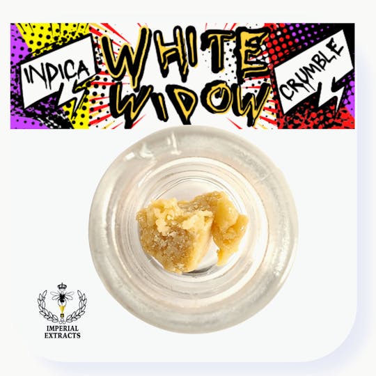 Imperial Extracts - White Widow 1.0 g (Indica Dominant-HYBRID) Crumble - 1