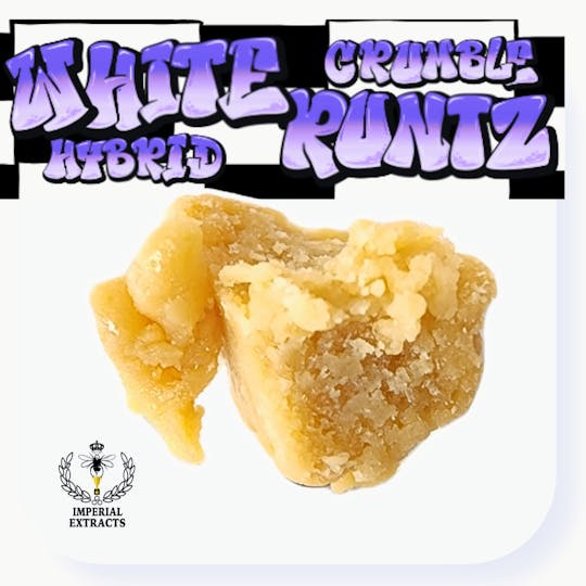 Imperial Extracts - White Runtz 1.0 g (Hybrid) Crumble - 1