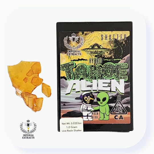 Imperial Extracts - Tahoe Alien 1.0 g (Hybrid) Shatter - 1