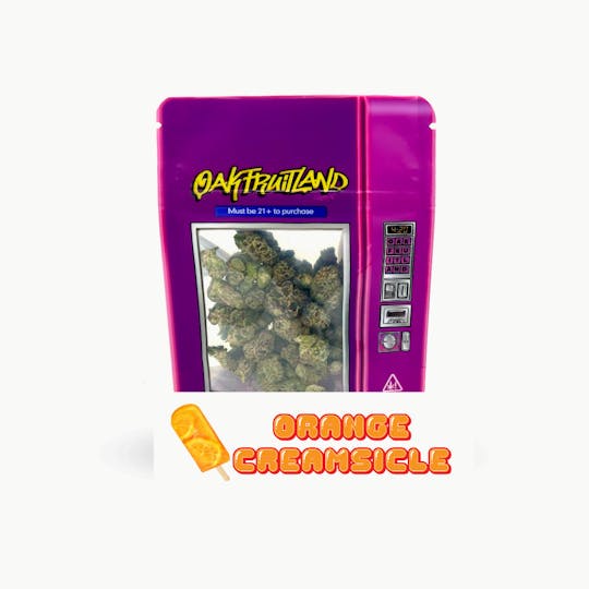 Oakfruitland (OFL) - Orange Creamsicle Premium Flower 3.5g - Funsize Series - 1