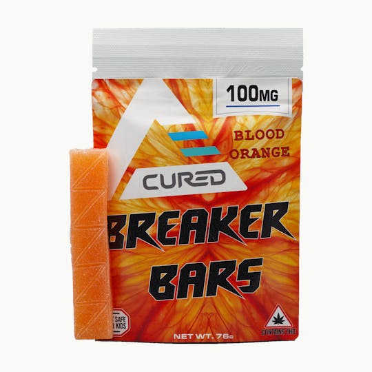 Cured - 100mg Breaker Bars - Blood Orange - 1