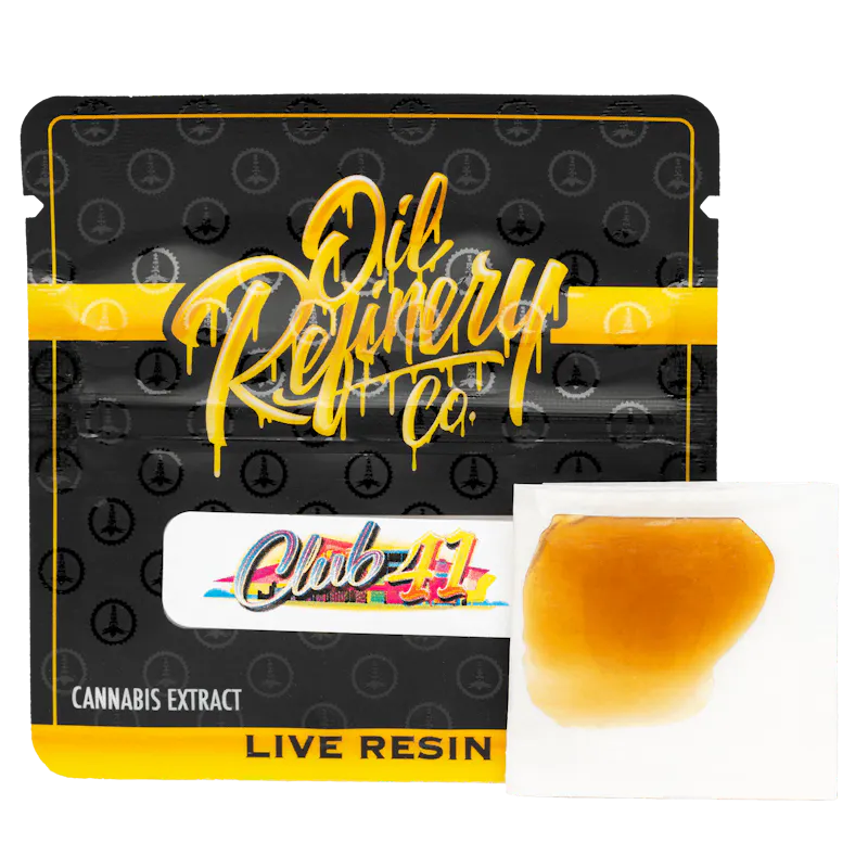 Jungle Boys Oil Refinery Co Club 41 - .5g Live Resin concentrate