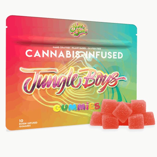 Jungle Boys - Jungle Boys | Banana Guava (Strawberry Banana) - 100mg Rosin Gummies - 1