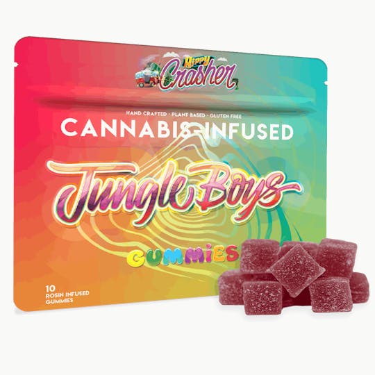 Jungle Boys - Jungle Boys | Hippy Crasher (Elderberry Fig) - 100mg Rosin Gummies - 1