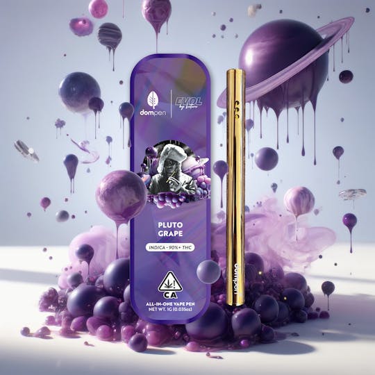dompen™ & Koa - dompen™ x Evol by Future: Pluto Grape (Indica) - 1G Disposable - 1