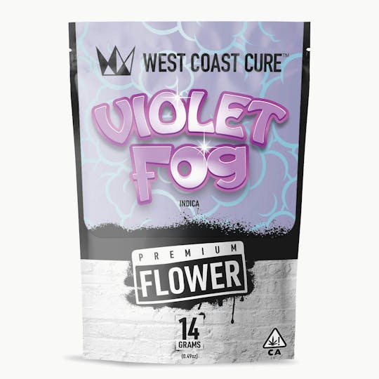 West Coast Cure - Violet Fog - 14G Premium Flower - 1