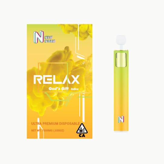 New Normal - Relax 1g - God's Gift Disposable - 1