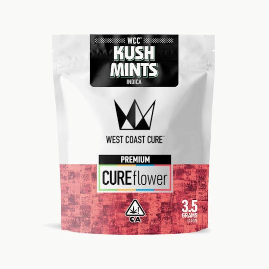 West Coast Cure - Kush Mints - 3.5G Premium Flower - 1