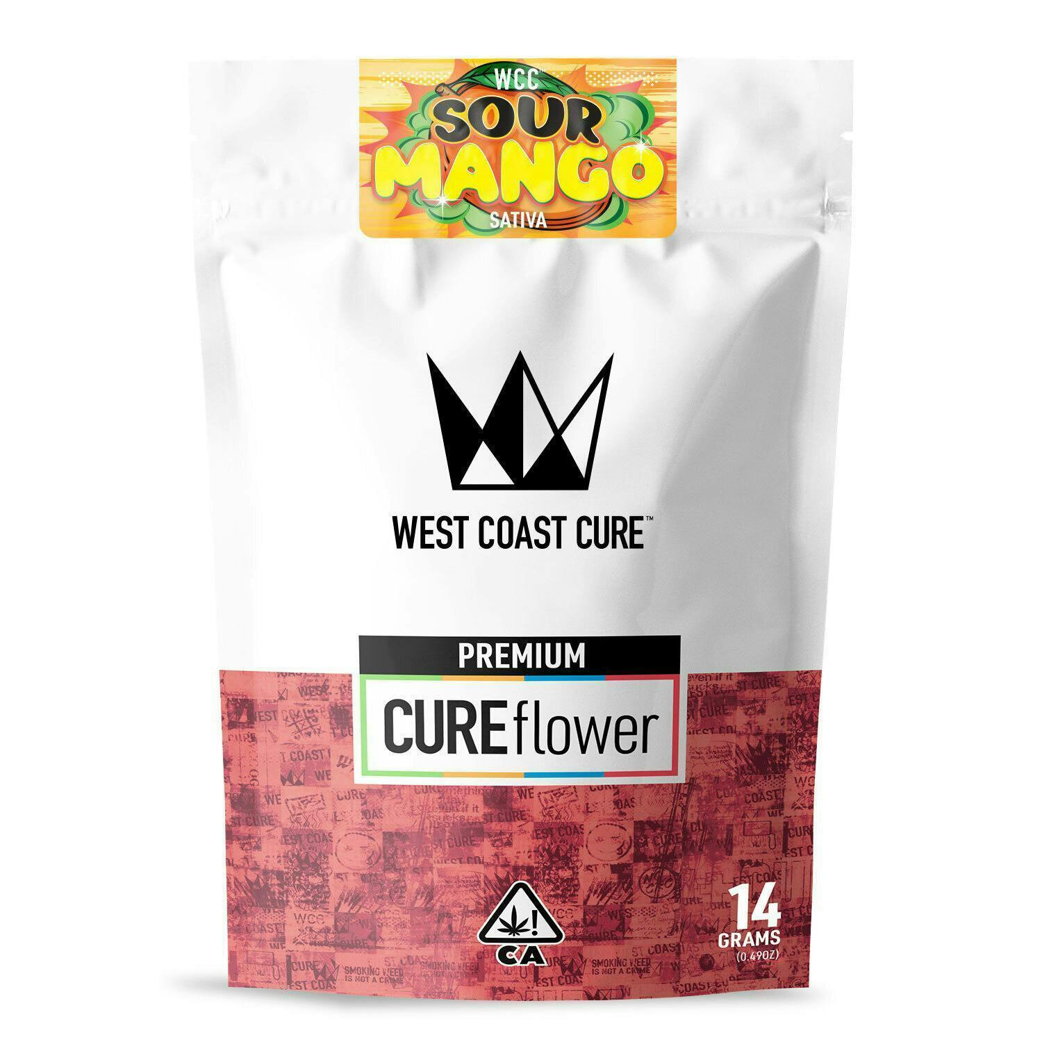 West Coast Cure - Sour Mango - 14G Premium Flower - 1