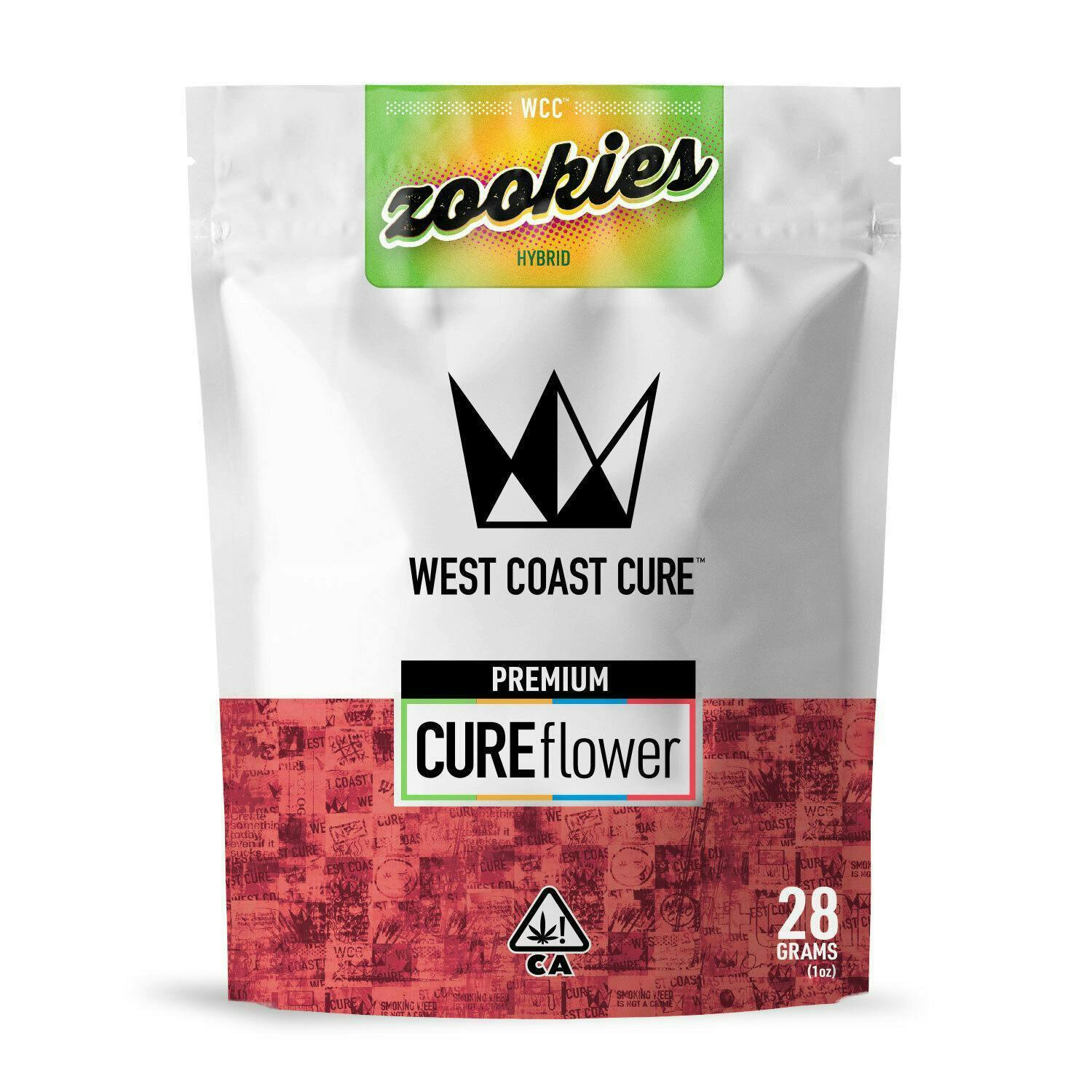 West Coast Cure - Zookies - 28G Premium Flower - 1
