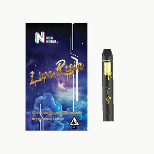 New Normal - Live Resin - Caramel Apple Gelato 1g Disposable - 1